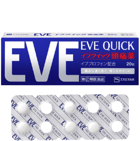 EVE Quick vs Loxonin：日本 OTC 止痛藥怎麼選？