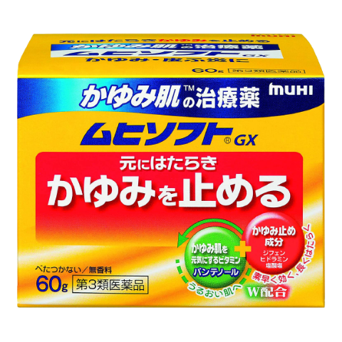 止癢：Muhi Soft GX vs Muhi Alpha EX：大面積 vs 局部